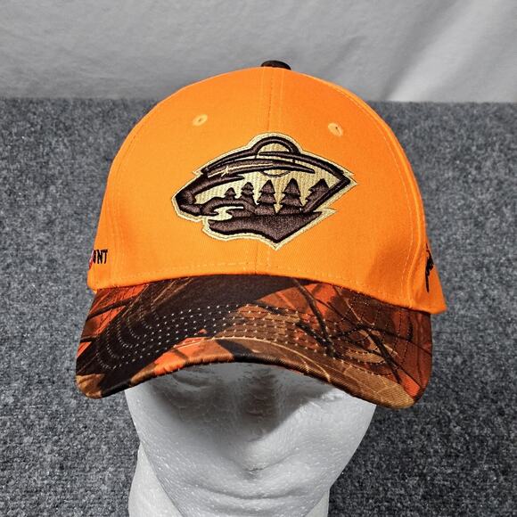 other Other - Minnesota Wild Blaze Orange Camo Hat Pheasants Forever Cap Hunting SGA 2024